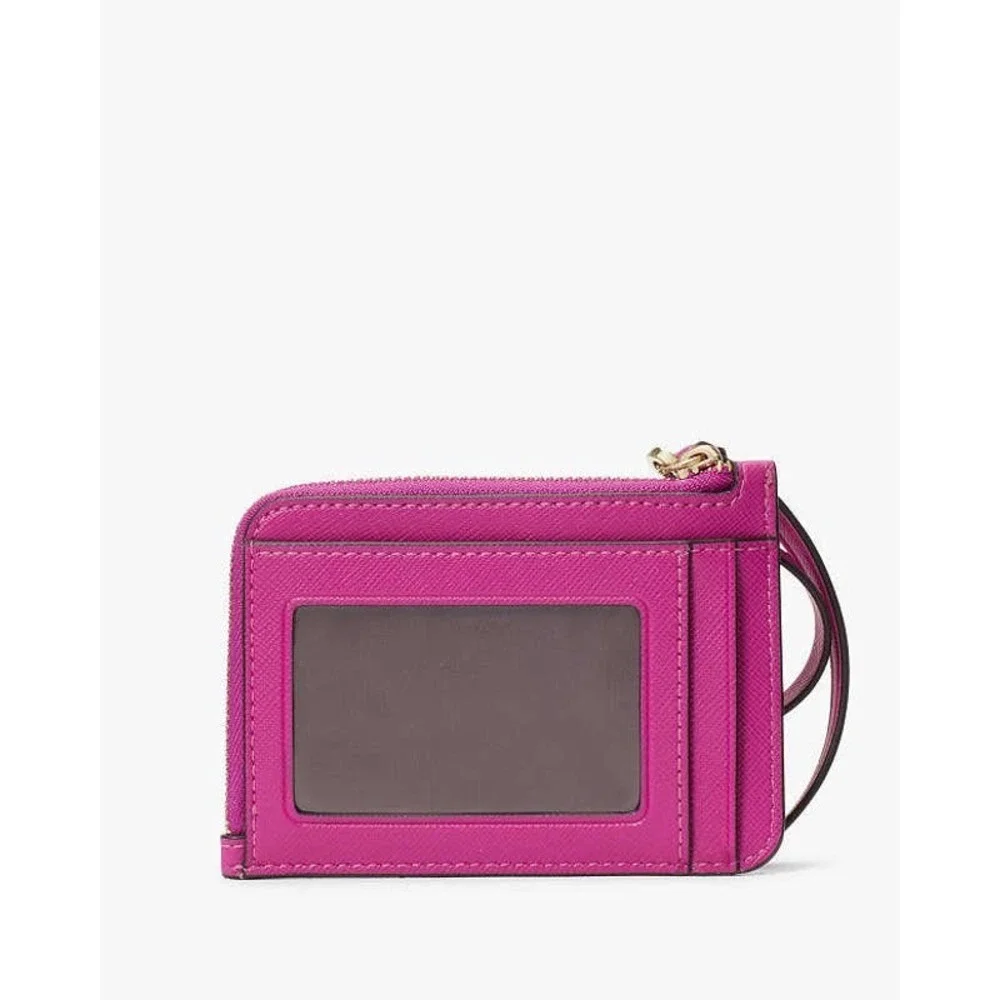 Kate Spade Schuyler Small Card Holder Wristlet in Pink – NWT